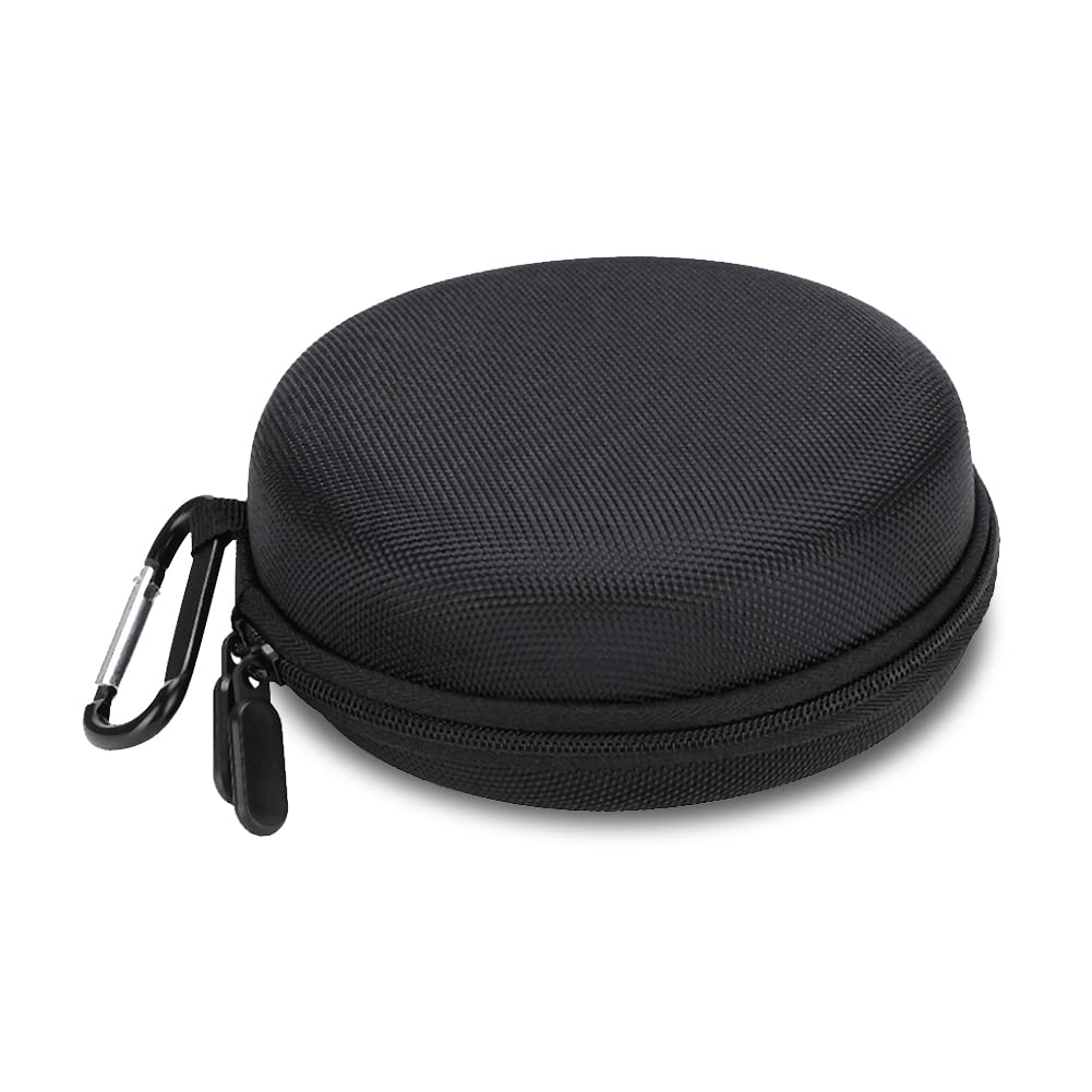 Eboxer Nylon Case Travel Carrying Storage Bag for B&O BeoPlay A1 Bluetooth Speaker with Carabiner, Portable, Wear-Resistant, Dirt-Resistant, Shock-Resistant and Anti-Fall - Black