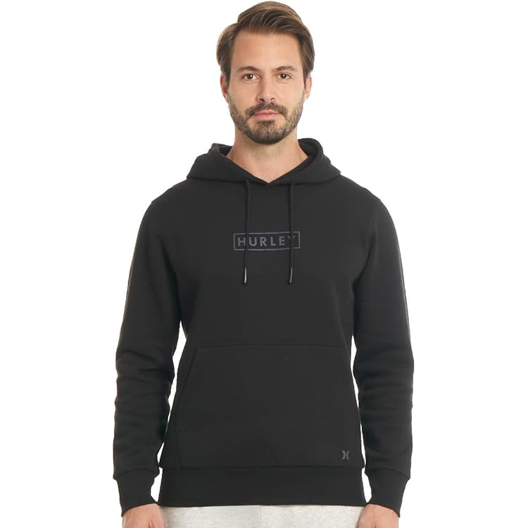 Hurley Acadia Heat Pullover Mens Hoodie Small at Amazon Men's