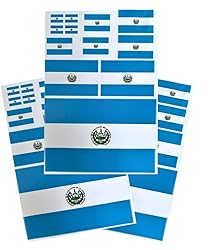 EUIOSFDC Decal in Multiple Sizes El Salvador Flag
