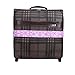 SINOKAL Luggage Straps Suitcase Belts Polyester Fabric Colorful Pattern Sturdy Packing Belt Strap (Not Include the Luggage) (One Pack-Purple Pattern)