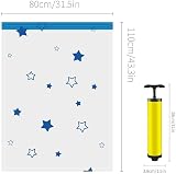 UOUNE Vacuum Storage Bags 4 Jumbo 110x80 cm, Reusable Space Saver view 3