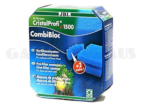 JBL Combibloc Vorfilter Foam Cristal E1500, 1501, 1901 Fische