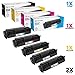 LD Compatible Toner Cartridge Replacements for HP 312A & HP 312X High Yield (2 Black, 1 Cyan, 1 Magenta, 1 Yellow, 5-Pack)