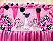 Cartoon Mouse Themed Birthday Party Supplies Decorations for 1st 2nd 3rd Birthday Baby Shower
