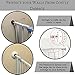 BabyBliss 4-Pack Baby Gate Wall Cups | High End Set of 2 Large + 2 Medium Wall Savers for Baby Gates | Top Wall Protectors for Child and Pet Protection + E-Book On Child Safety at Home