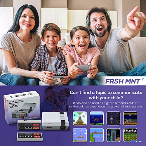 hengjieshangmao Retro Game Console, AV Output Console Built-in Hundreds of Classic Video Games(1Pc)