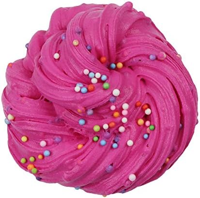 Dimanul Slime Kit Slime Cloud Slime Pack Slime Box Crystal Slime for Kids Jumbo Slime Slime Party Adults Clay Toy Stress Relief Cotton Candy (Z Red)