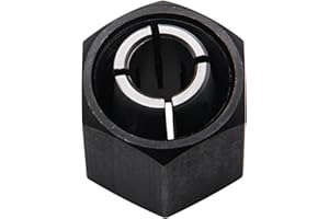 Thaekuns 2610906287 3/8" Router Collet for Bosch 1613,1617, 1618,1619 Series Routers