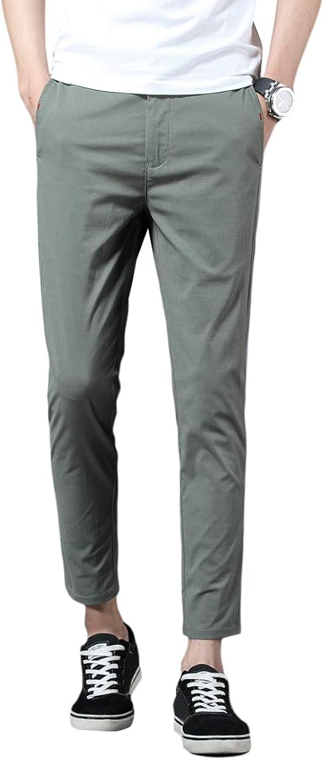 Amazon Ceen チノパン メンズ 9分丈 カジュアル スキニーパンツ 美脚効果 ロングパンツ 通販