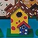 New! Decorative Wooden Birdhouse Craft Bulk Kit for Kids and Adults - 24 Sets. Paint Accessories Included!