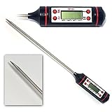 TheJD Cooking Thermometer- Digital Meat Thermometer Kitchen thermometer All Food, Grill, BBQ and Candy Meat Thermometer (TheJD Cooking Thermometer) by TheJD