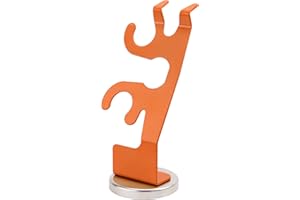 Flameweld TIG Welding Torch Holder - MIG Welding Gun Holder With Strong Magnet Base for TIG Plasma Torch, 6.7inch Orange