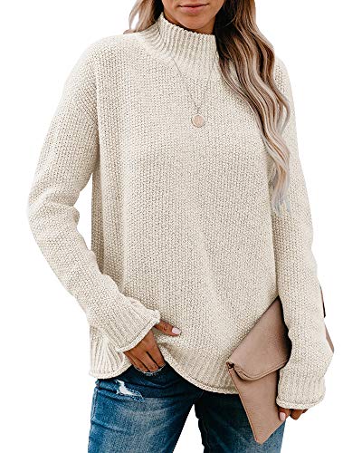 saodimallsu turtleneck oversized sweater