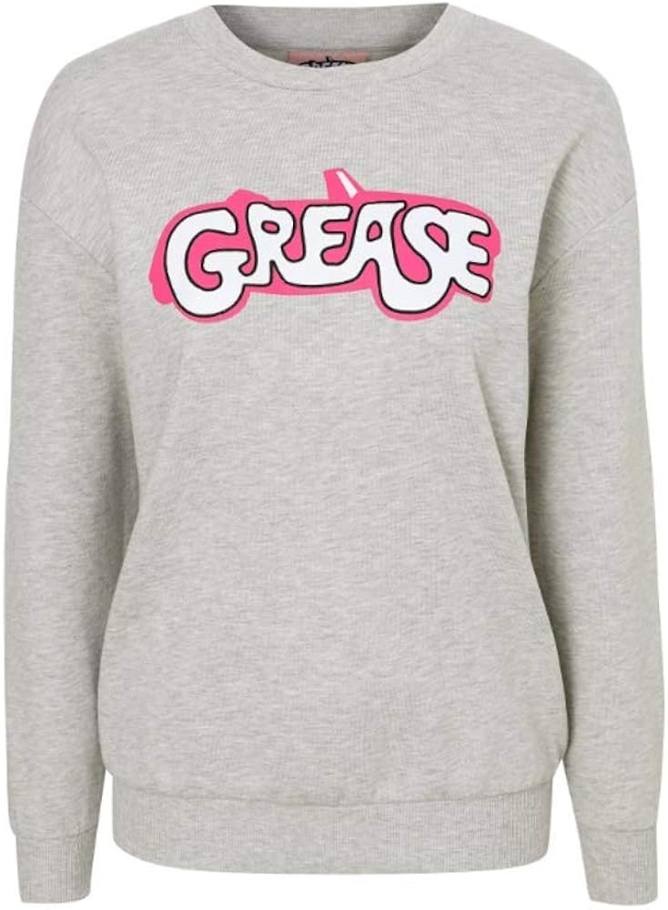 Grease Official Ladies Sweatshirt Amazon.co.uk Clothing