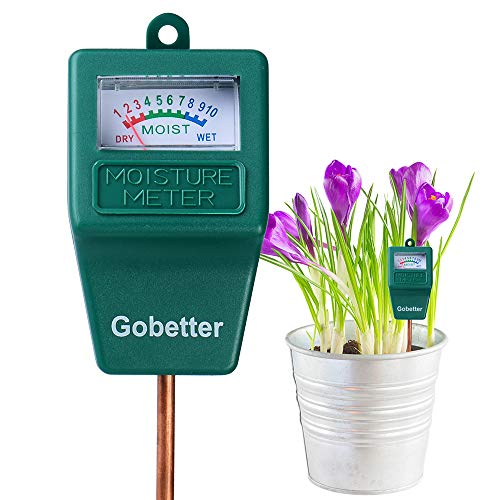 Soil Moisture Meter, Soil Test Kit for Gardens, Soil Moisture Sensor Meter Long Probe, Yard Moisture Meter for Plants/Flowers/ Vegetable/Yard/ Lawn
