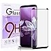 Galaxy S8 Screen Protector,Candywe 3D Full Curved Edge Samsung S8 tempered glass [Black][1-Pack] ,HD Clear,Anti-Scratch,Anti-Bubble Glass Screen Protector for Galaxy S8