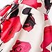 Kidscool Little Girls Sleeveless Flower Print Necklace Pleated Princess Dress