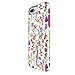 Speck Products Compatible Phone Case for Apple iPhone 8 Plus/iPhone 7 Plus/iPhone 6S Plus, Presidio Inked Case, Whiteflowers/Lipstick Pink