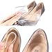 Heel Grips Liners, Back Heel Insoles Cushions for High Heels from Babo Care, Gel Shose Inserts for Men & Women,Include Free 1 Pair Ball of Foot Pads for Foot Pain Relief