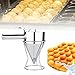 Fdit Stainless Steel Baking Funnel Waffle Batter Dispenser Pancake Maker Cooking Tools for Home Kitchen Bakery Use