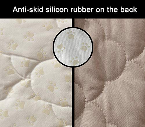CHHKON Waterproof Nonslip Recliner Cover Stay in Place, Dog Couch Chair Cover Furniture Protector, Ideal Loveseat Slipcovers for Pets and Kids - Thumbnail 4