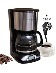 Westinghouse 220 volts coffee maker 220v 240 volt Digital Programmable Coffee Machine Permanent Filter & Hot Plate (NOT FOR USE IN USA)