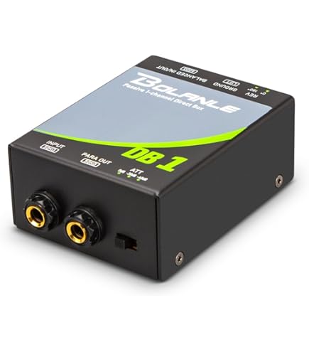 Amazon.com: BSS Audio AR-133 Active DI Box : Musical Instruments