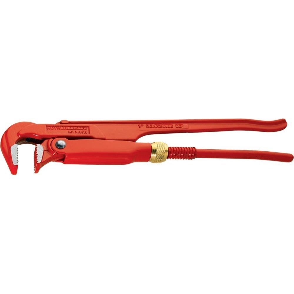 Rothenberger 7.0110X 1-Inch "90G." Pipe Wrench - Red