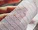 Zamtac 22x10cm 14CT Disposable Cross Stitch Fabric Canvas Cloth Pumping Waste Canvas DIY Handmade Embroidery on Baby Clothes Cushion