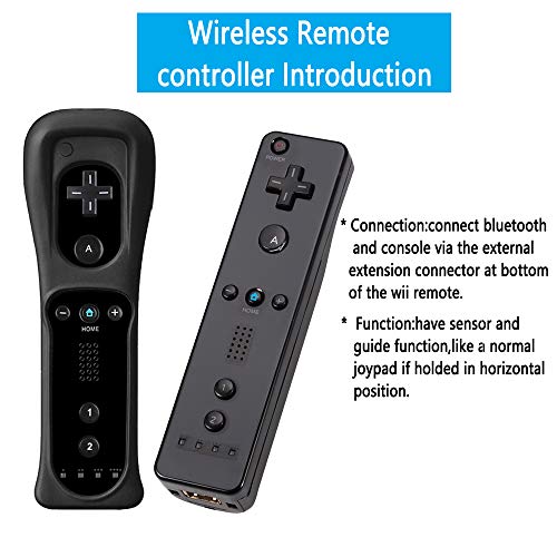 image for Lactivx 1 Pack Nunchuck and Wii Remote Controller Compatible with Nint