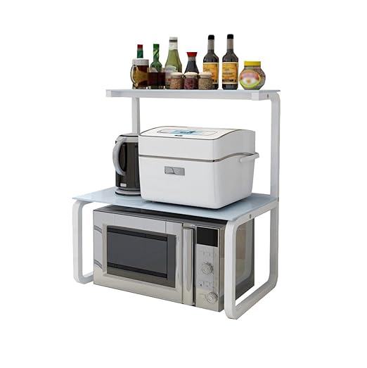 MyYztsj-kitchen rack Estante de Cocina Blanco Estante de ...