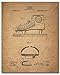 Hockey Patent Prints - Set Of 6 Vintage Wall Art Photos