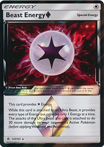 Beast Energy Prism Star - 117/131 - Holo Rare - Forbidden Light
