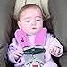 Jeep Car Seat Strap Covers 2 Pack, Plush Pink - Styles May Vary