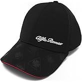 4R Quattroerre.it Elite Alfisti Cap Alfa Curved Visor Network, Black
