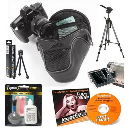 UPC 888000010546, Opteka Essential Accessory Kit for Pentax K-30, K-5, K10D, K100D, K110D, &amp; K1000 Digital SLR Camera