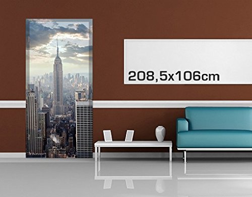 Apalis Carta Da Parati Adesiva Per Porte Sunrise In New York