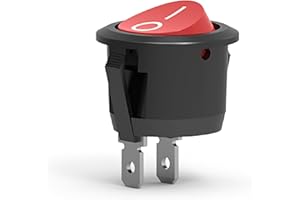 Milestock On Off Power Switch for Hoover 270046001 440003992 UH70815 UH70819 UH71250 UH71230 UH70817 UH71251 UH70821 UH70829 UH70832 UH70839 Vacuum Cleaner 2-Pin 125V 10A, UL Listed