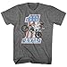 American Classics unisex adult Evel Knievel One Level Short Sleeve T-shirt T Shirt, Gray, XX-Large US