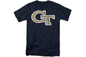 LOGOVISION Official Collegiate Primary Distressed Logo Unisex for Men & Women Short Sleeve T Shirt Collection