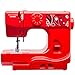 Janome Bandana Blush Basic, Easy-to-Use, 10-Stitch Portable, Compact Sewing Machine with Free Arm only 5 pounds