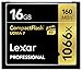 Lexar Professional 1066x 16GB VPG-65 CompactFlash Card (Up to 160MB/s Read) w/Free Image Rescue 5 Software LCF16GCRBNA1066
