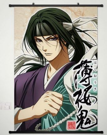 Wall Scroll Poster Fabric Painting For Anime Hakuouki Hijikata Toshizo 1021 S
