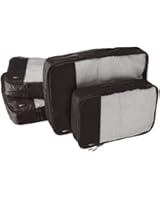 AmazonBasics 4-Piece Packing Cube Set - 2 Medium and 2 Large