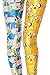 QZUnique Women's Cartoon Character Digital Printed Footless Elastic Leggings