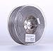 eSUN 3D 3mm PETG Solid Silver Filament 1kg (2.2lb), PETG 3D Printer Filament, Actual Diameter 2.85mm +/- 0.05mm, Solid Opaque Silver