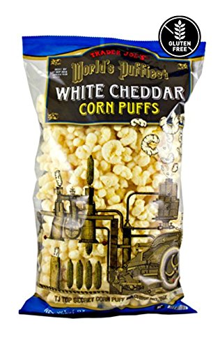 Trader Joe's World’s Puffiest White Cheddar Corn Puffs - 7 oz (198g)