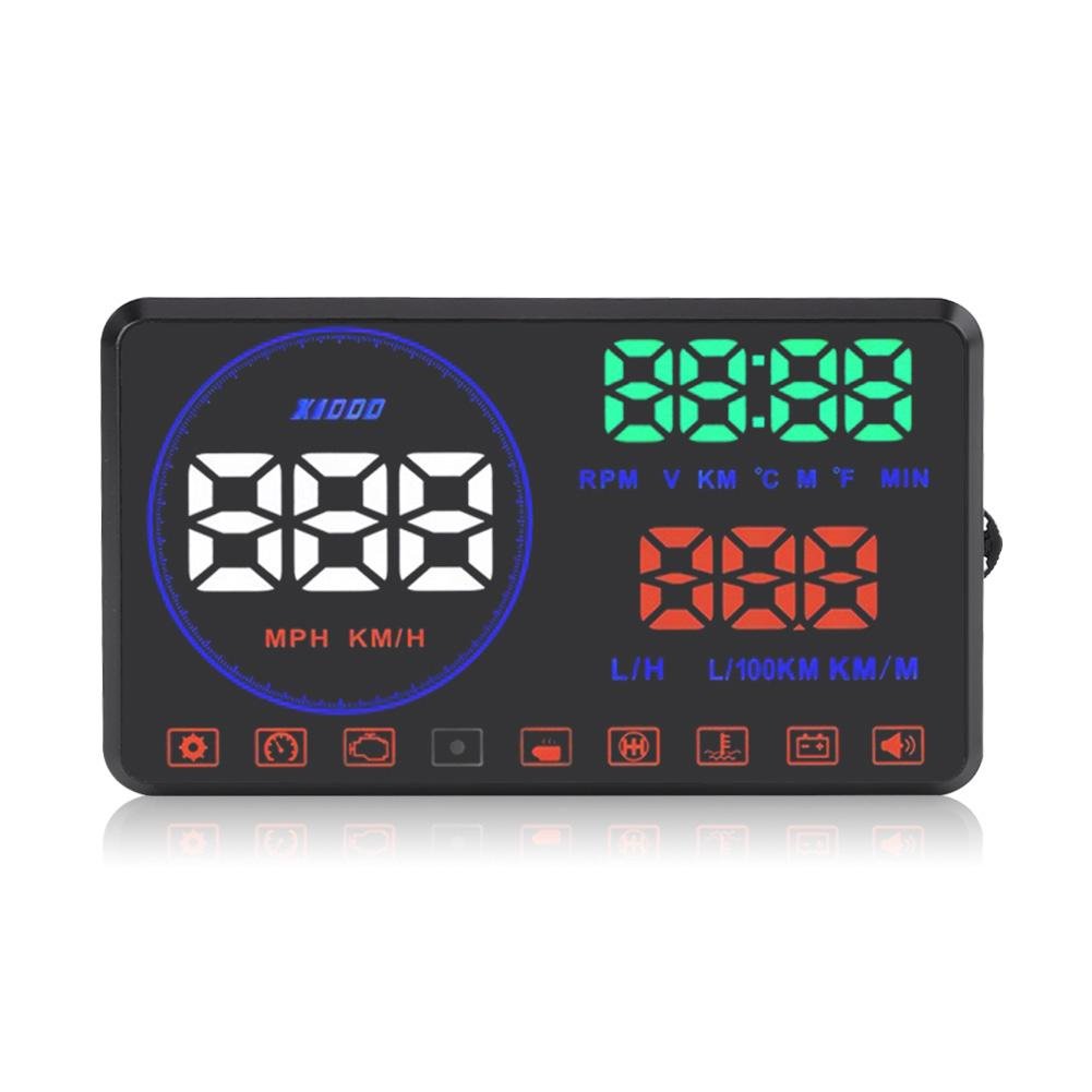 超目玉枠 M9 Qiilu 5 5インチ車hudヘッドアップディスプレイobd B07blvp3kj Rpm Obd2 速度警告システムウインドスクリーンプロジェクタvehicle フリップダウンモニター Jurnal Ulb Ac Id