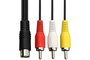 Stereo AV A/V Audio Video Cable Plug TV Connection for Sega Genesis 32X System