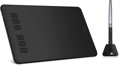 HUION Inspiroy H640P Drawing Tablet with Battery-Free PW100 Stylus 8192 Levels